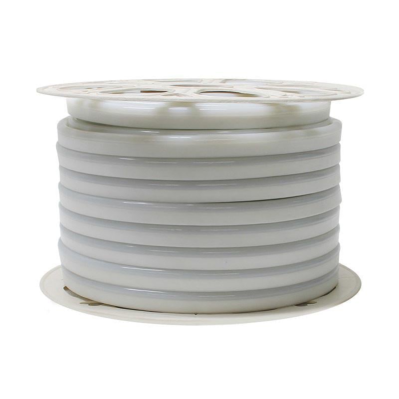 Світлодіодна стрічка неонова Prolum Series LF 8x16 IP68 12V Блакитний лід (120068)