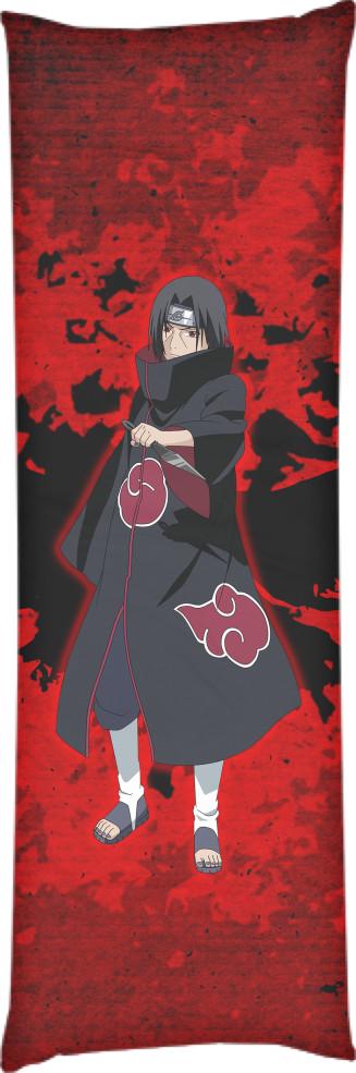 Подушка дакимакура Итачи Учиха Itachi Uchiha 50x150 см (13546165)