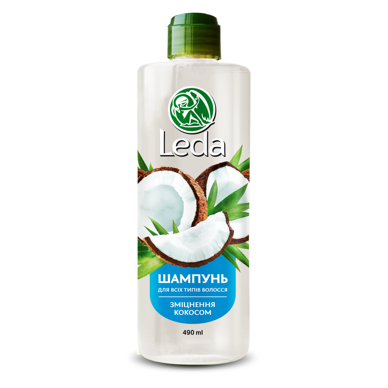 Шампунь укрепление кокосом Леда для всех типов волос 490 мл