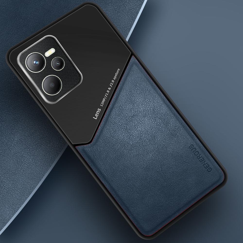 Комбинированный чехол Generous Realme C35 Blue (29921-28) Комбинированный чехол Generous Realme C35 Blue (29921-28)
