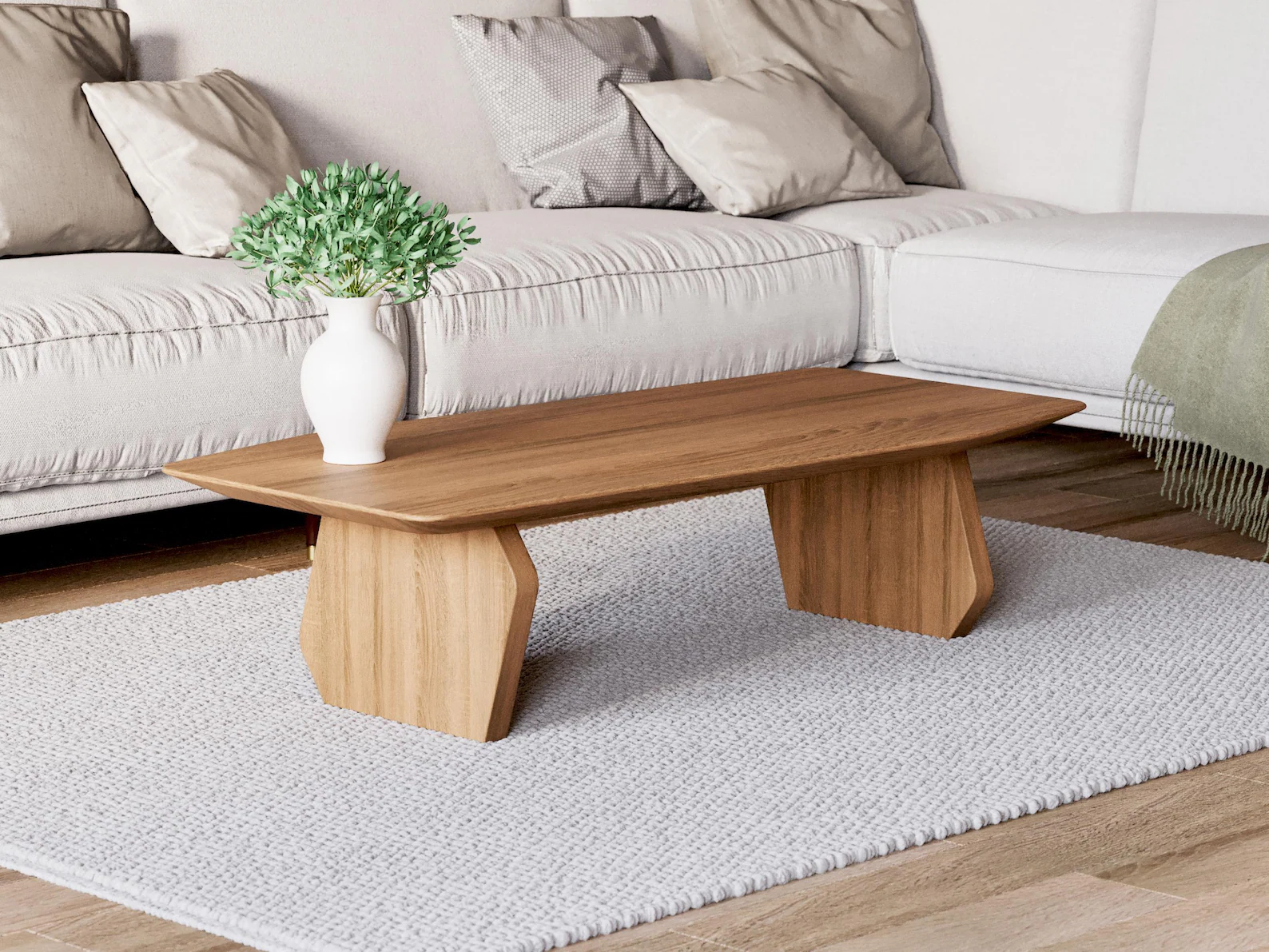 Журнальный столик Bill из массива дуба (2695095839)