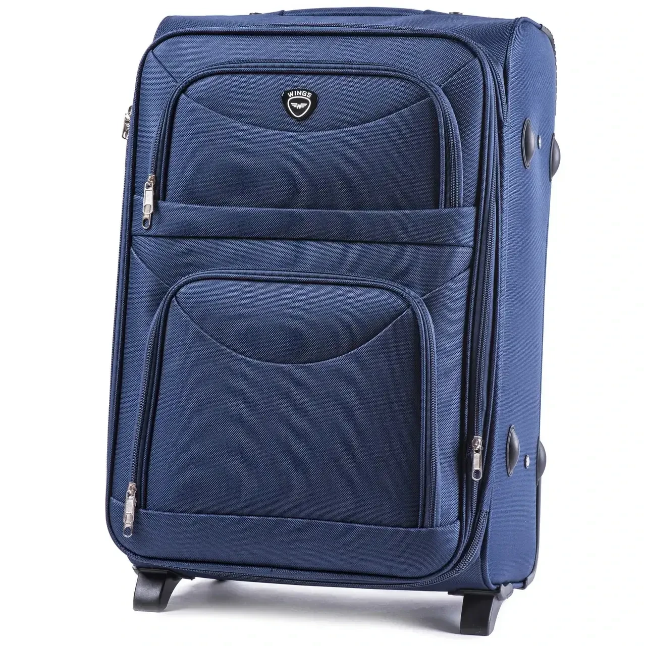 Чемодан дорожный Wings 6802 L Синий (2371523673)