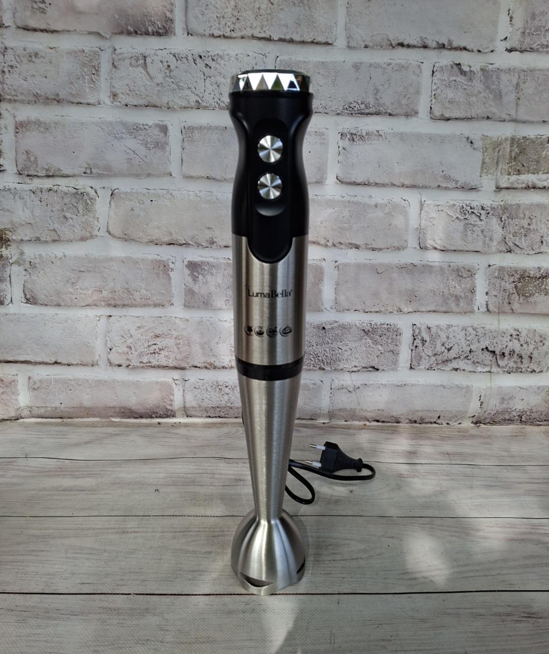 Блендер погружной Luma Bella LB-52037 1600 Вт Черный со стальным (LB-52037)