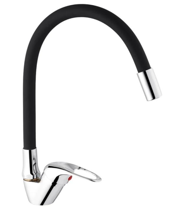 Смеситель для кухни с гибким изливом Agua Leon C039