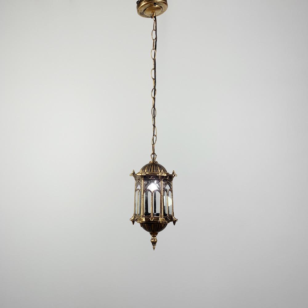 Фонарь подвесной уличный Устаревшее золото (9023 H/S) - фото 4