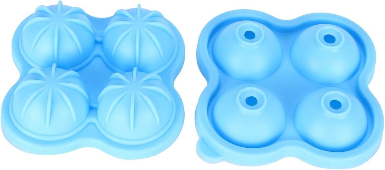 Форма для льоду Куля 4 комірок Блакитний (НР051591) - фото 5