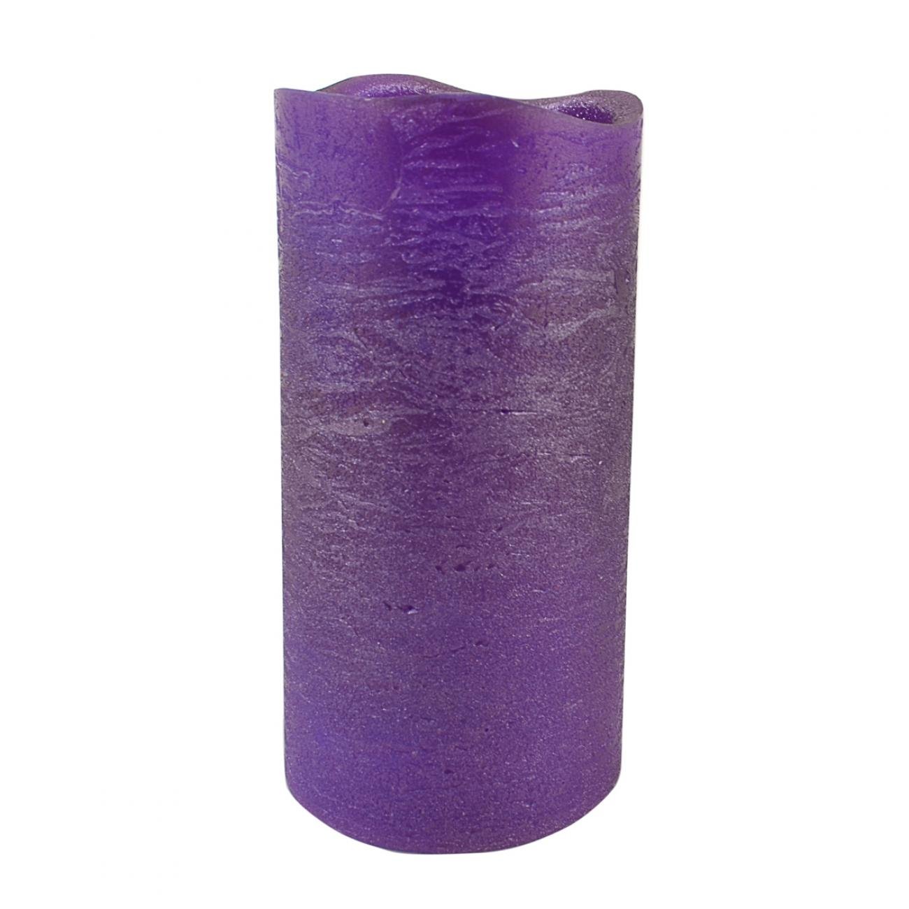 Свеча Yes! Fun LED 7,5х15 см восковая Фиолетовый (0710360)