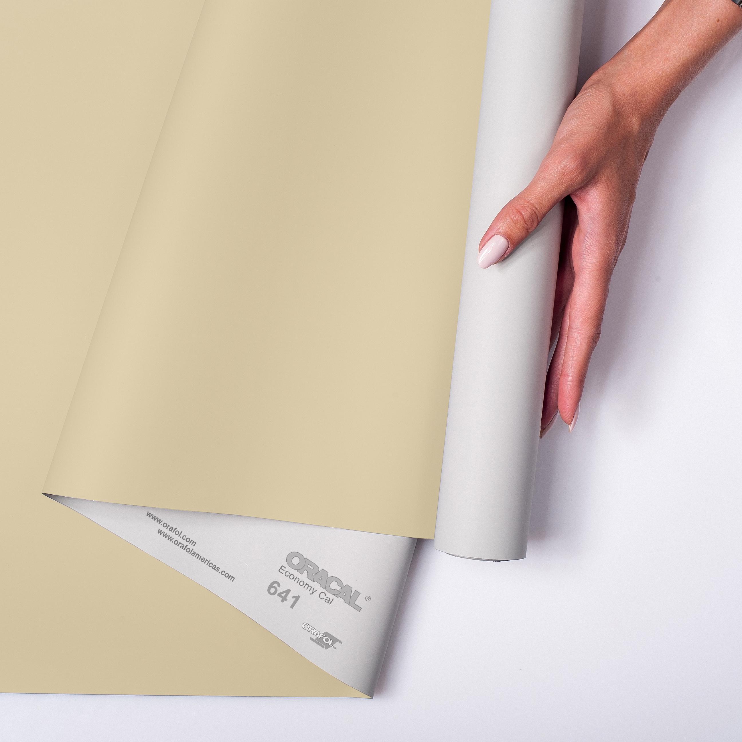 Самоклейка плівка аплікаційна ORAFOL 641 1x50 м мат 023 Кремовий (00-00014296)
