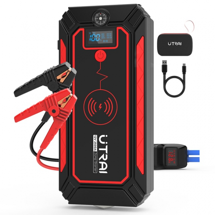 Пусковий зарядний пристрій UTRAI Jump Starter Jstar 4 2500 А 12 В 59,2 Вт/г - фото 2