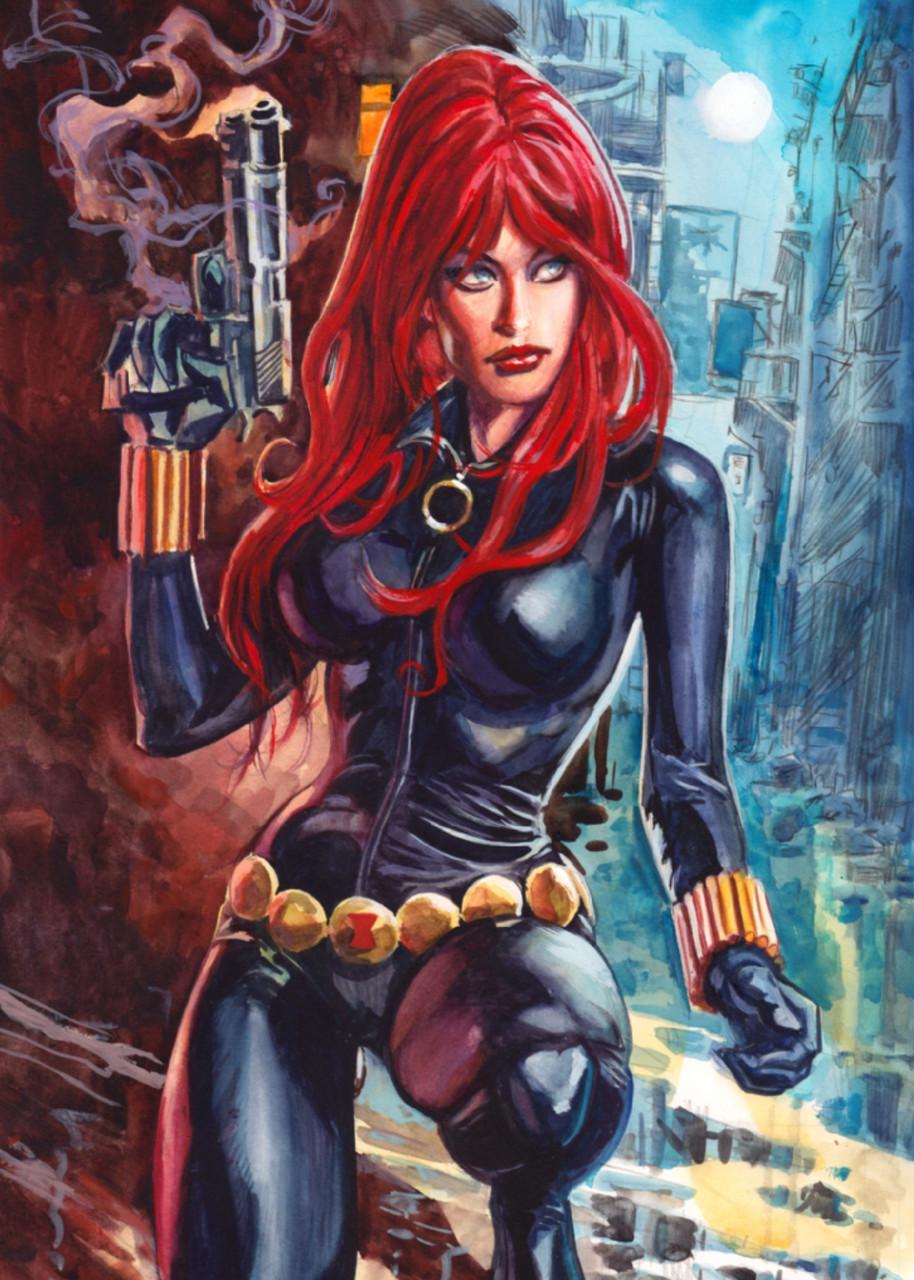 Картина GeekLand Black Widow фан (BW.09.020)