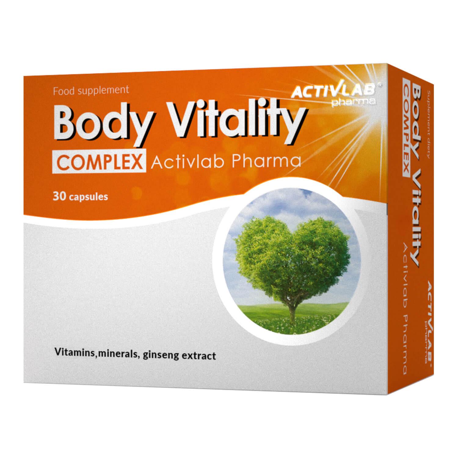 Комплекс витаминно-минеральный Body Vitaliti Complex 30 капсул Комплекс витаминно-минеральный Body Vitaliti Complex 30 капсул