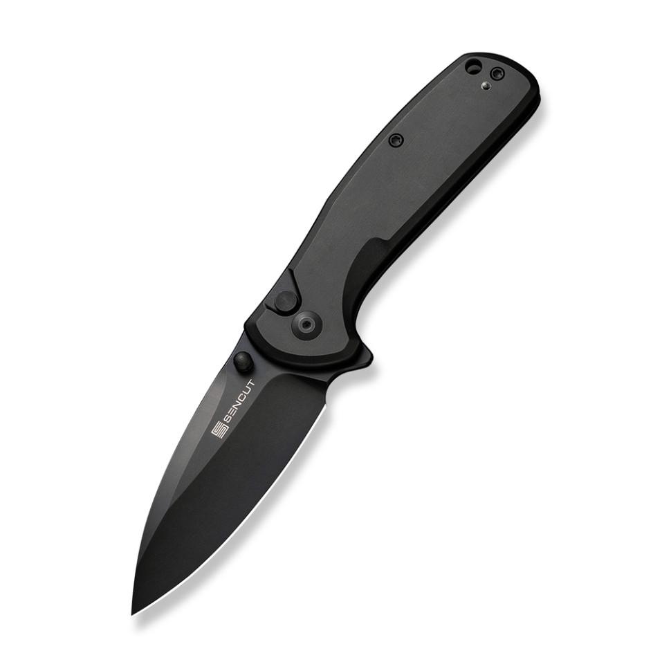 Ніж складаний Sencut ArcBlast S22043B-1 механізм Button Lock довжина 179,5 мм довжина клинка 75,7 мм товщина 2,6 мм Чорний (621836)