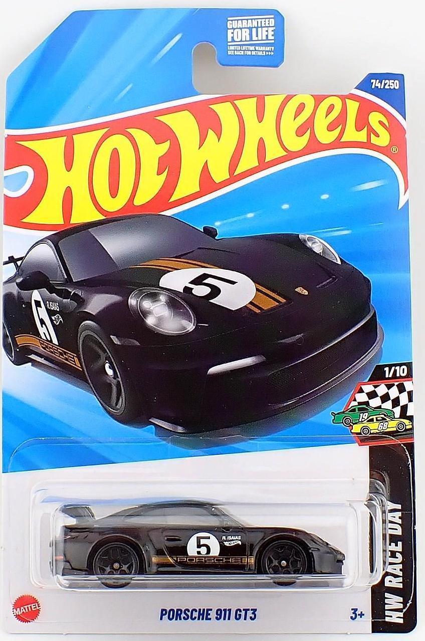 Игрушечная машинка Hot Wheels Porsche 911 GT3 2025 Race Day №074 (HYX17) Игрушечная машинка Hot Wheels Porsche 911 GT3 2025 Race Day №074 (HYX17)