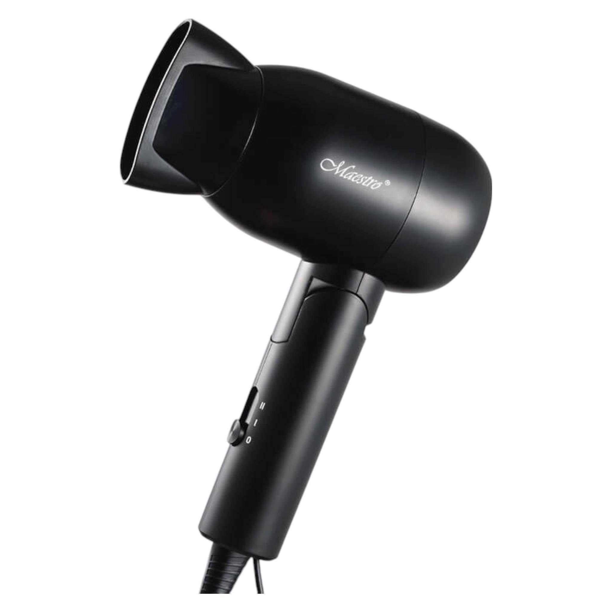 Фен дорожный Maestro MR-200 1500 Вт Black (H_MR-200/Black)