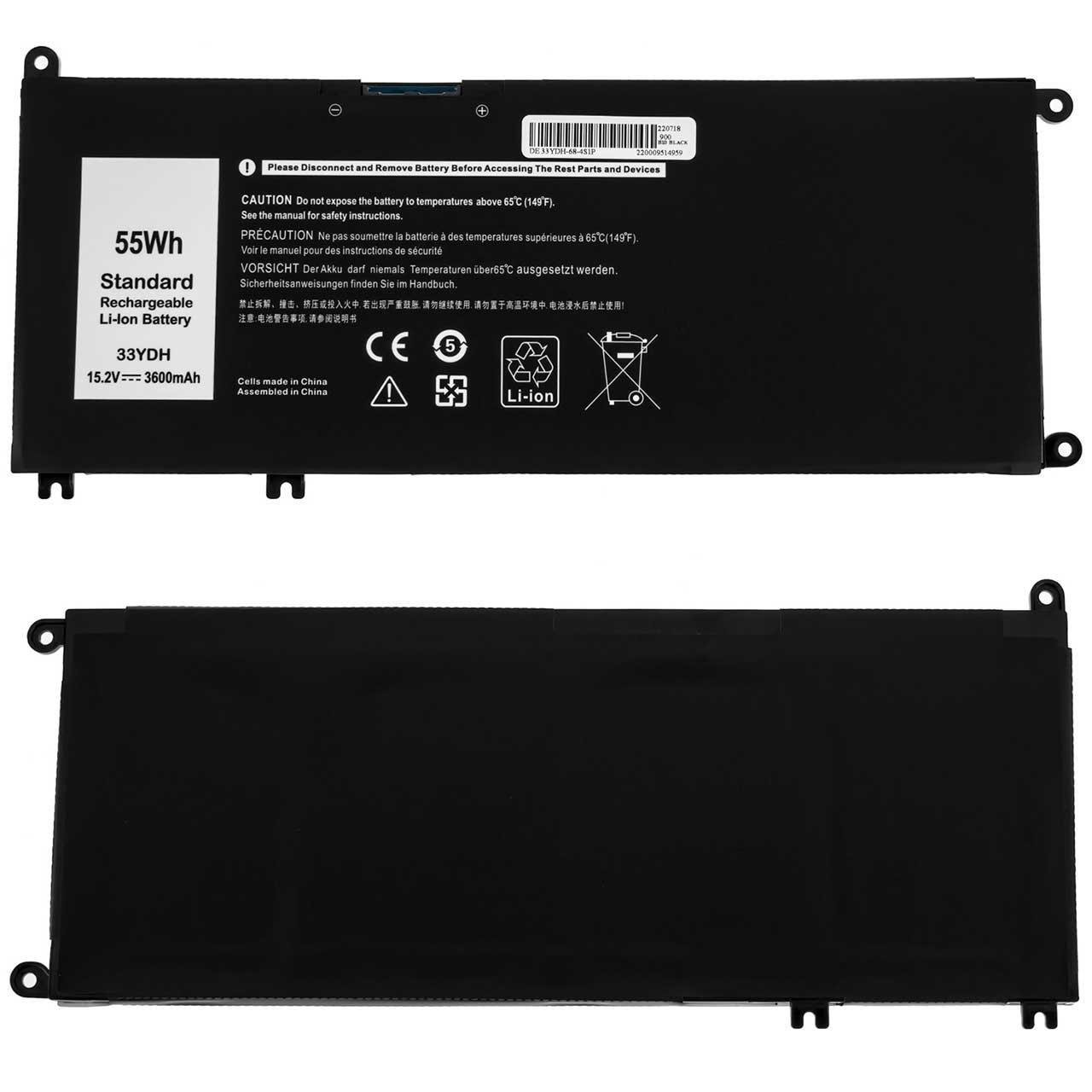 Аккумулятор для ноутбука Dell Latitude 3300 3600 mAh 152V 55 Wh - фото 2