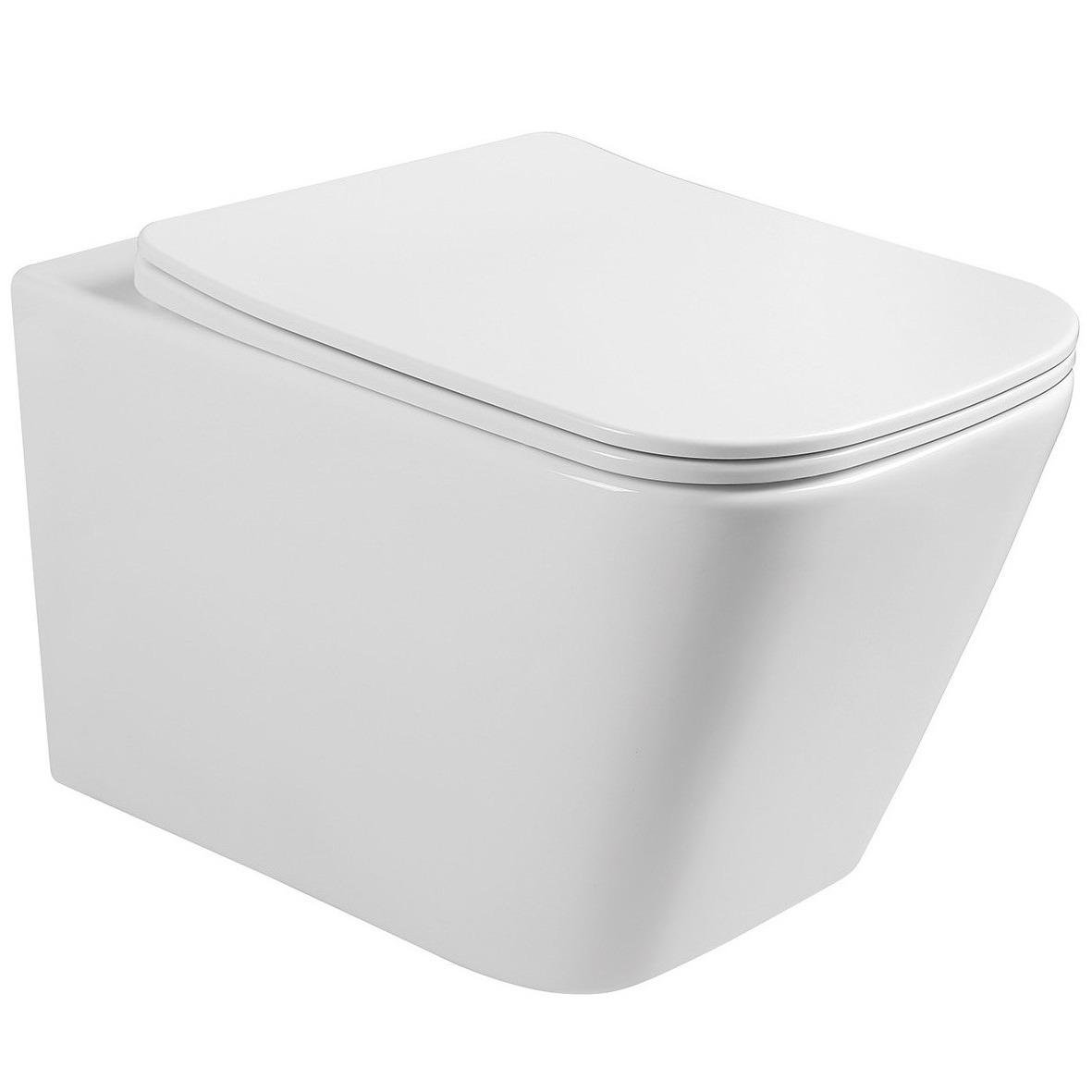 Унітаз підвісний VOLLE Libra 2.0 1321.001000 безобідковий із сидінням з мікроліфтом (252881) Унітаз підвісний VOLLE Libra 2.0 1321.001000 безобідковий із сидінням з мікроліфтом (252881)