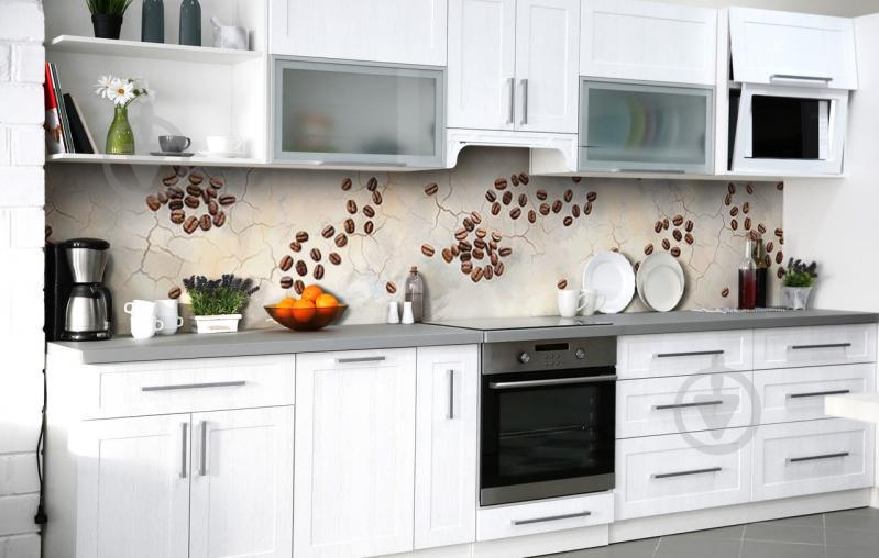 Скинали на кухню Zatarga «Маленькая горсть» 600х2500 мм виниловая 3Д наклейка кухонный фартук самоклеящаяся