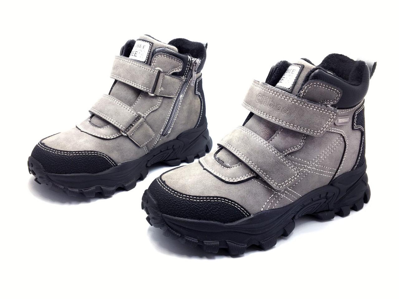 Черевики зимові для хлопчиків Clibee H310g/32 р. 32 Сірий - фото 4