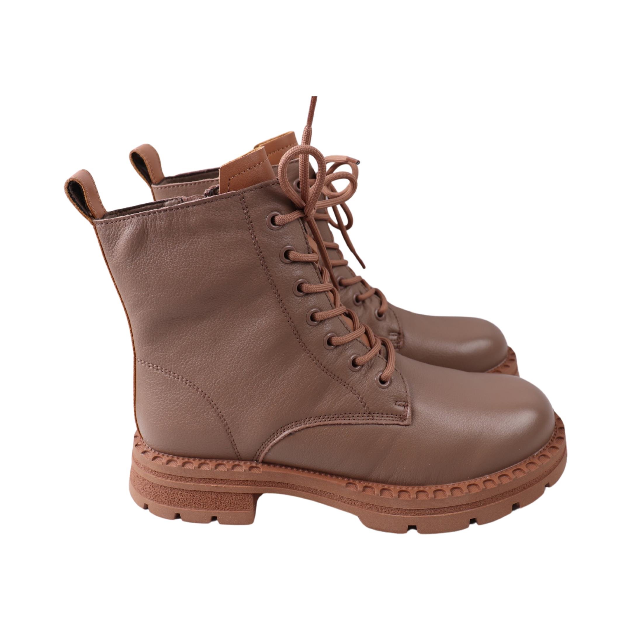 Ботинки женские FARINNI 527-23DHC натуральная кожа р. 42 Капучино (29183177)