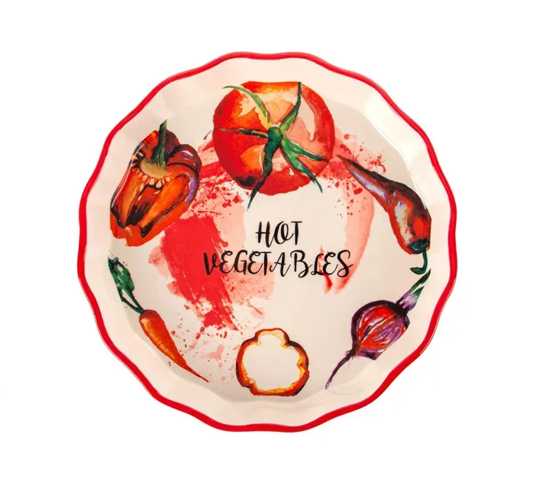 Блюдо для запікання та сервірування Hot vegetables 24,5x3,6 см - фото 2