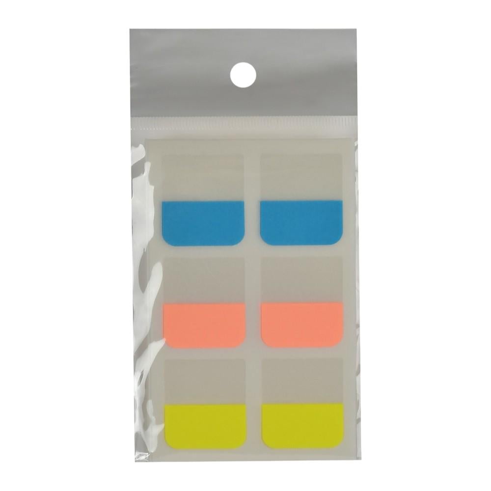 Стікери-закладки Stenson WW00468ST для нотаток папір та ПЕТ 5 шт. Різнокольоровий (fd959df9)