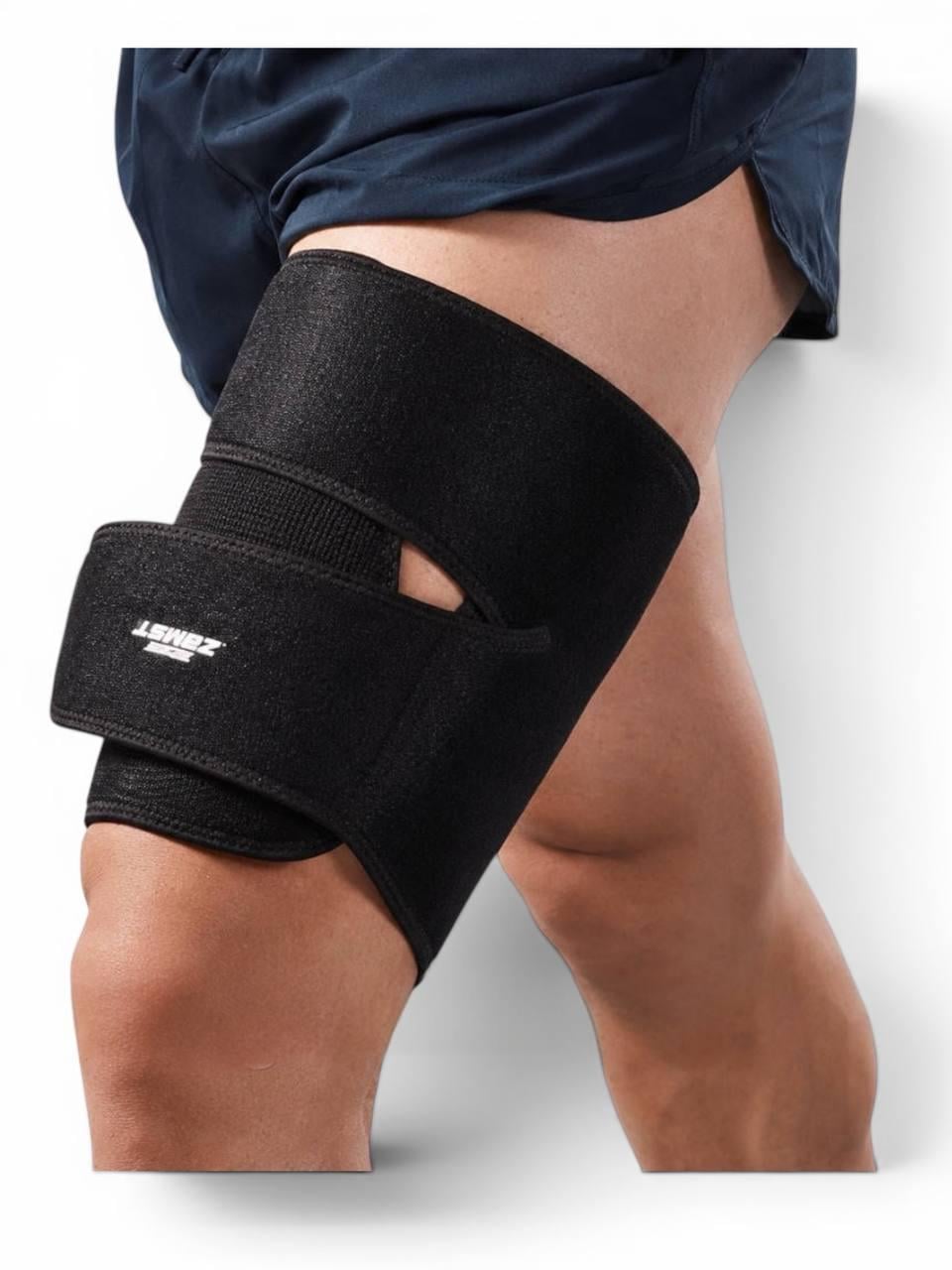 Бандаж-ортез Leg braces на бедро для поддержания мышц и защиты от нагрузок Бандаж-ортез Leg braces на бедро для поддержания мышц и защиты от нагрузок