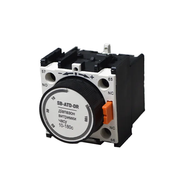 Блок задержки UEC SB-ATD-DR4 10-180 сек 1NO+1NC задержка отключения (LA2-SB-ATD-DR4)