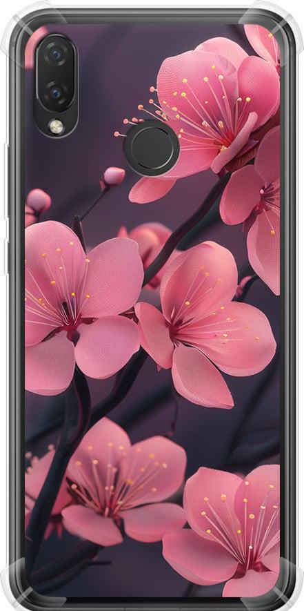 Чехол на Huawei Nova 3i Пурпурная сакура (6075sp-1541-42517)