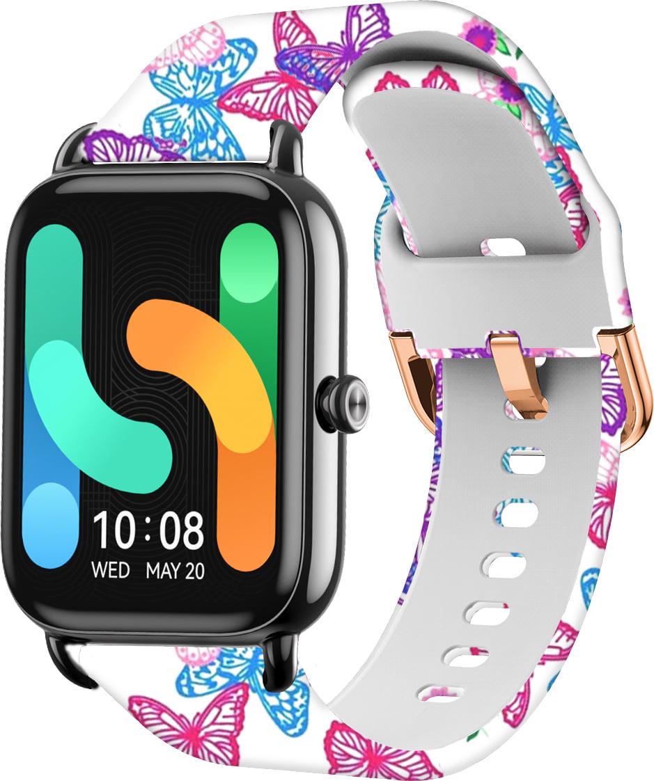 Ремешок Colorful для Haylou RS4 Plus LS11 Butterfly (40652)