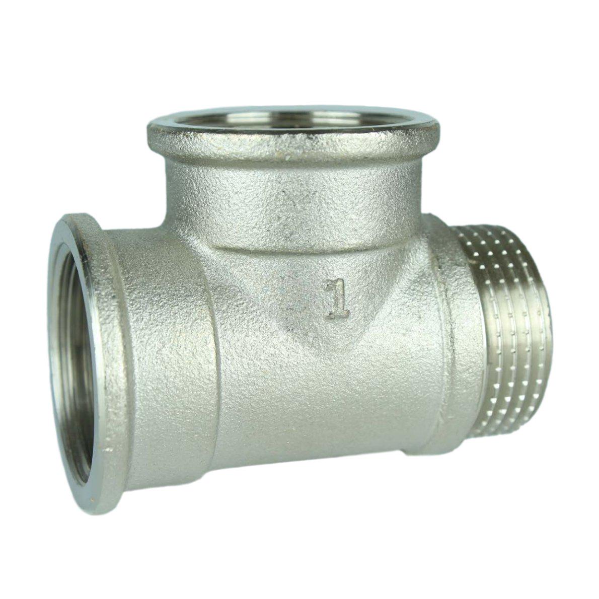 Тройник VA 000027719 никель внутренняя-внутренняяутренняя-наружная 1" (197522) Тройник VA 000027719 никель внутренняя-внутренняяутренняя-наружная 1" (197522)