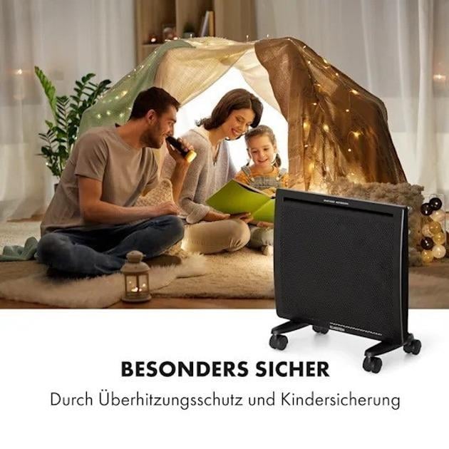 Обогреватель конвекторный KLARSTEIN Hot Spot Slimcurve Double Wave 2в1 (10035060) - фото 7