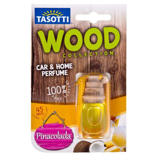 Ароматизатор на зеркало пробковый Tasotti Wood Pinacolada 7 мл (110510)
