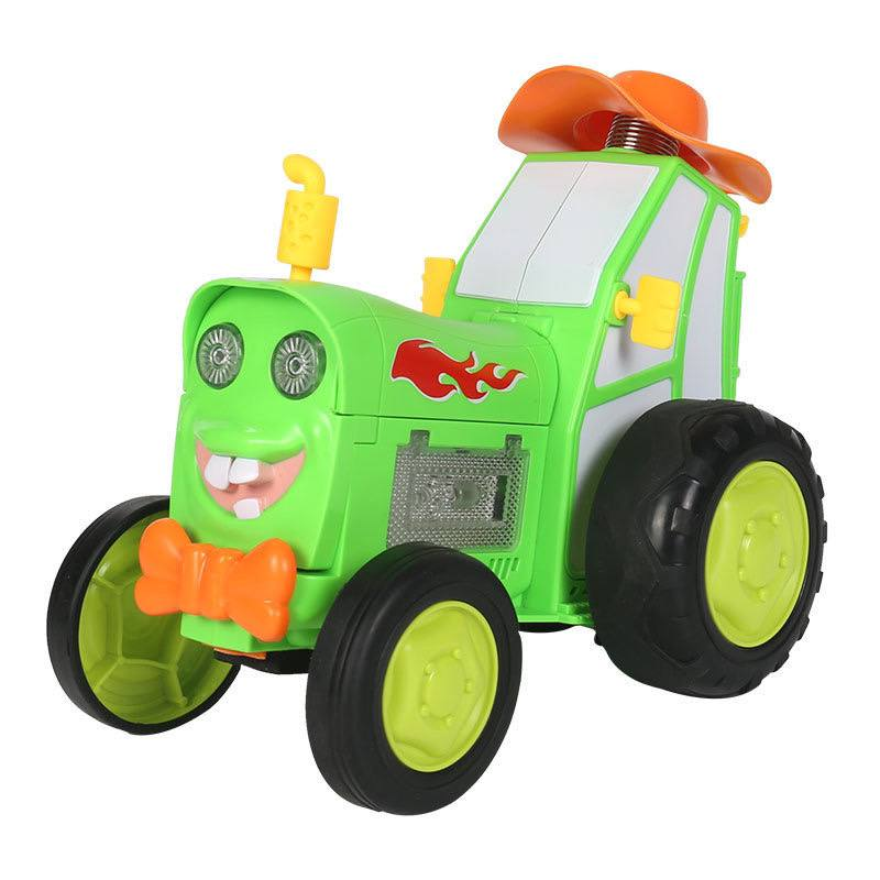 Радиоуправляемый танцевальный трактор Fun Game Crazy Jumping Car 2101А Безумный трактор Зеленый (2303383111)