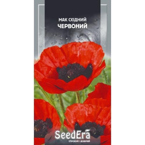 Семена цветов Сімейний сад Мак Восточный Красный 0,1 г (CS-1081)