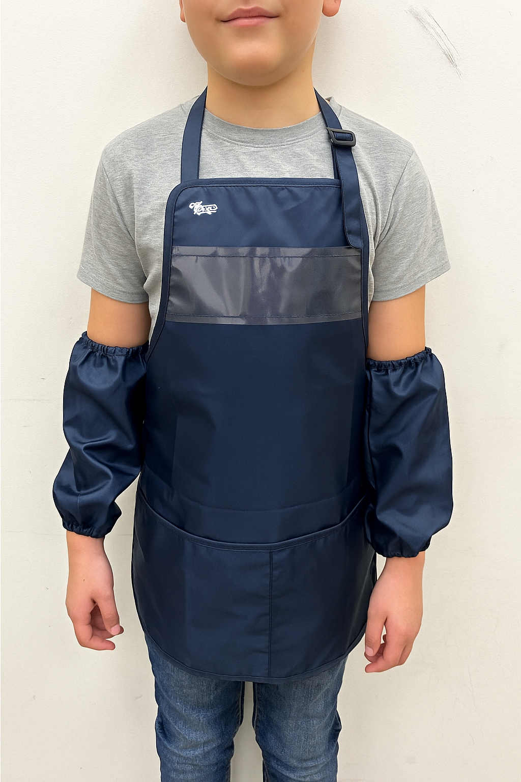 Фартук для творчества детский с нарукавниками 150-158 см (ТЕ14417)