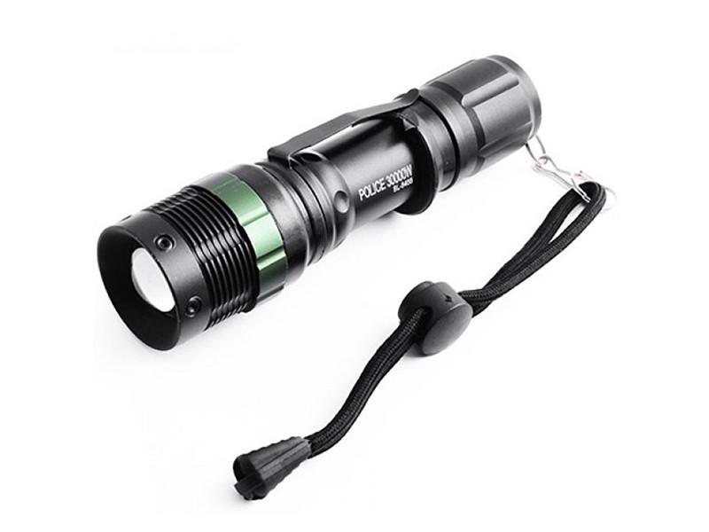 Фонарь ручной 8455S-XPE Зарядное 220 V 3xAAA zoom Box