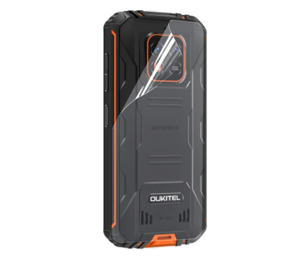 Пленка гидрогелевая противоударная Hydrogel Film для Oukitel WP18 Pro на заднюю панель Transparent (PL-2533)