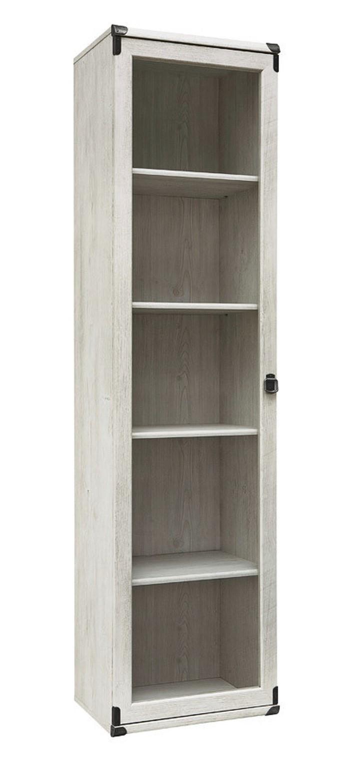 Вітрина для кабінету однодверна Gerbor Індіана JWIT 1D 50 500х400х1955 мм Сосна каньйон (8fdf5676)