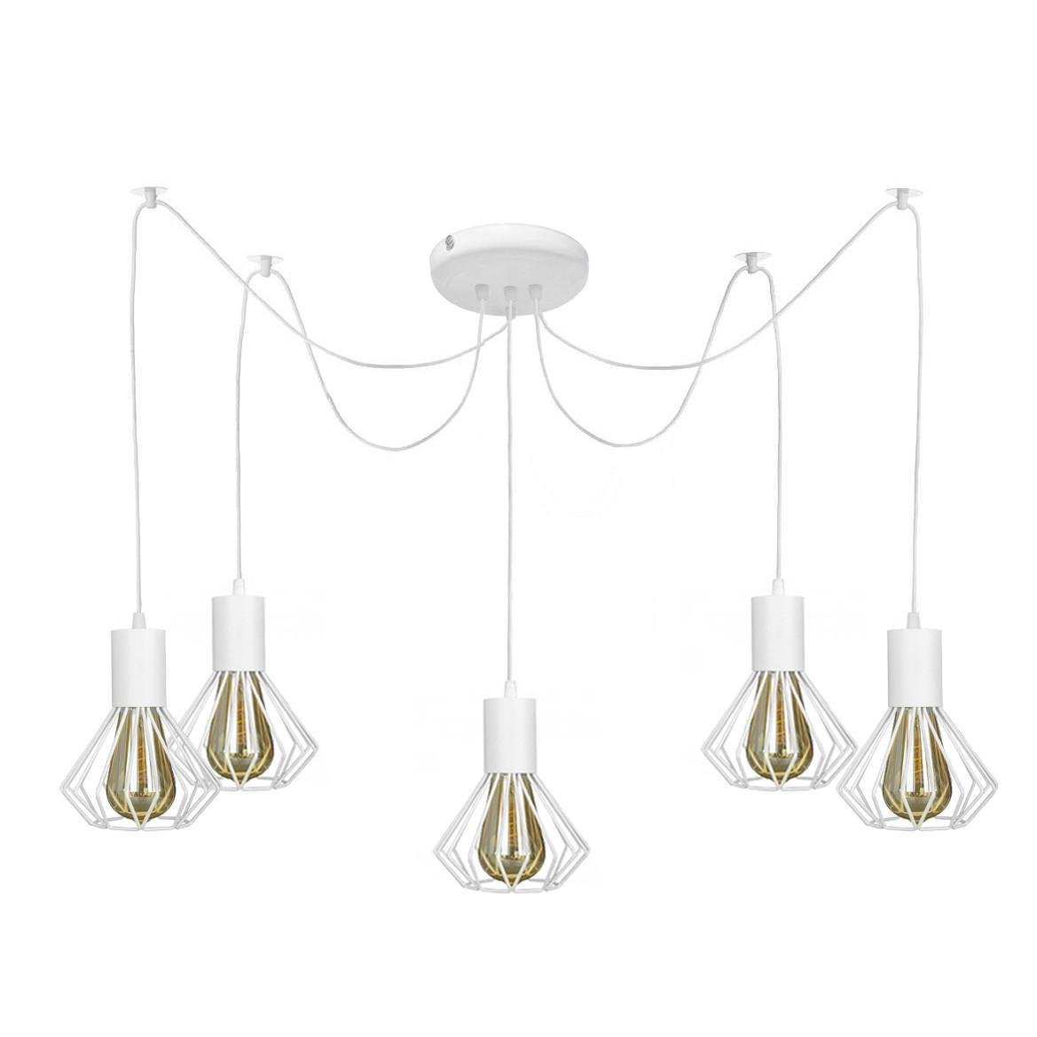 Люстра MSK ELECTRIC Diadem павук 5 плафонів (NL 2215-5W)