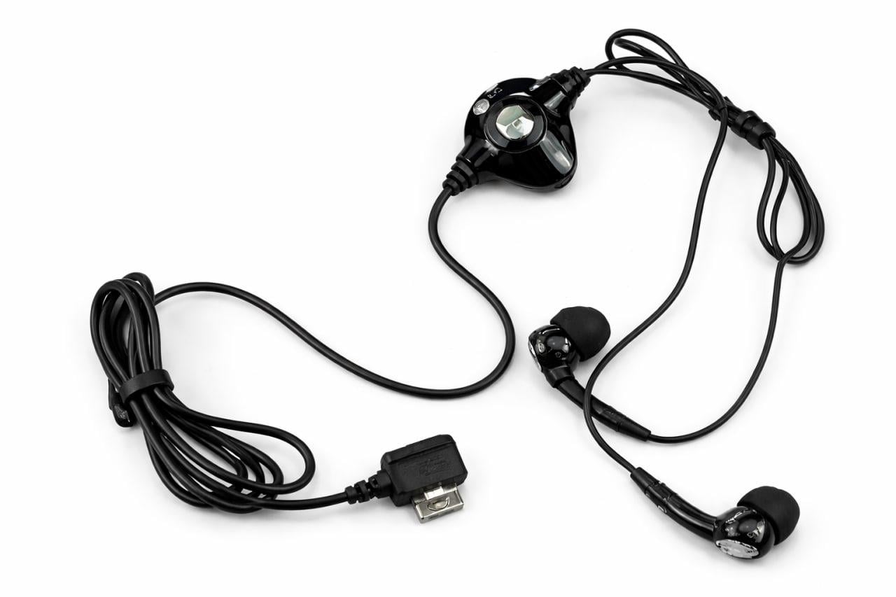 Стереонаушники проводные вакуумные для мобильного телефона LG KG800 (000013843)