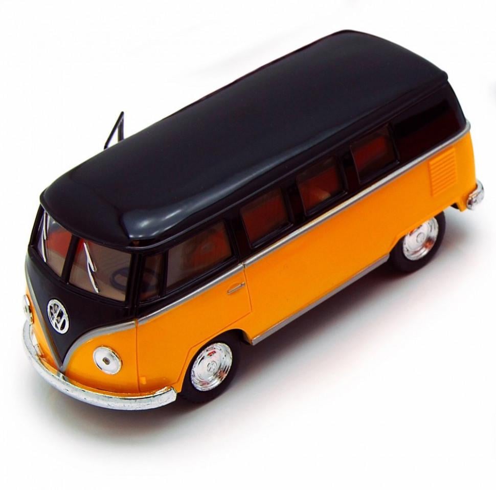 Модель-автобус Kinsmart Volkswagen BUS Оранжевый