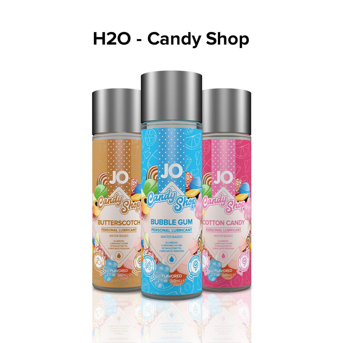 Лубрикант їстівний на водній основі System JO H2O Candy Shop Солодка Вата 60 мл (SO2618) - фото 5