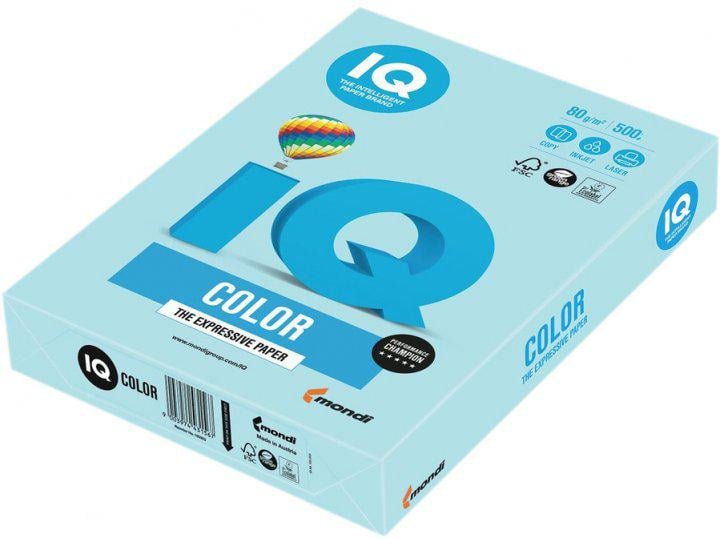 Бумага офисная IQ Color MB30 A3 80 г/м2 500 листов Голубой