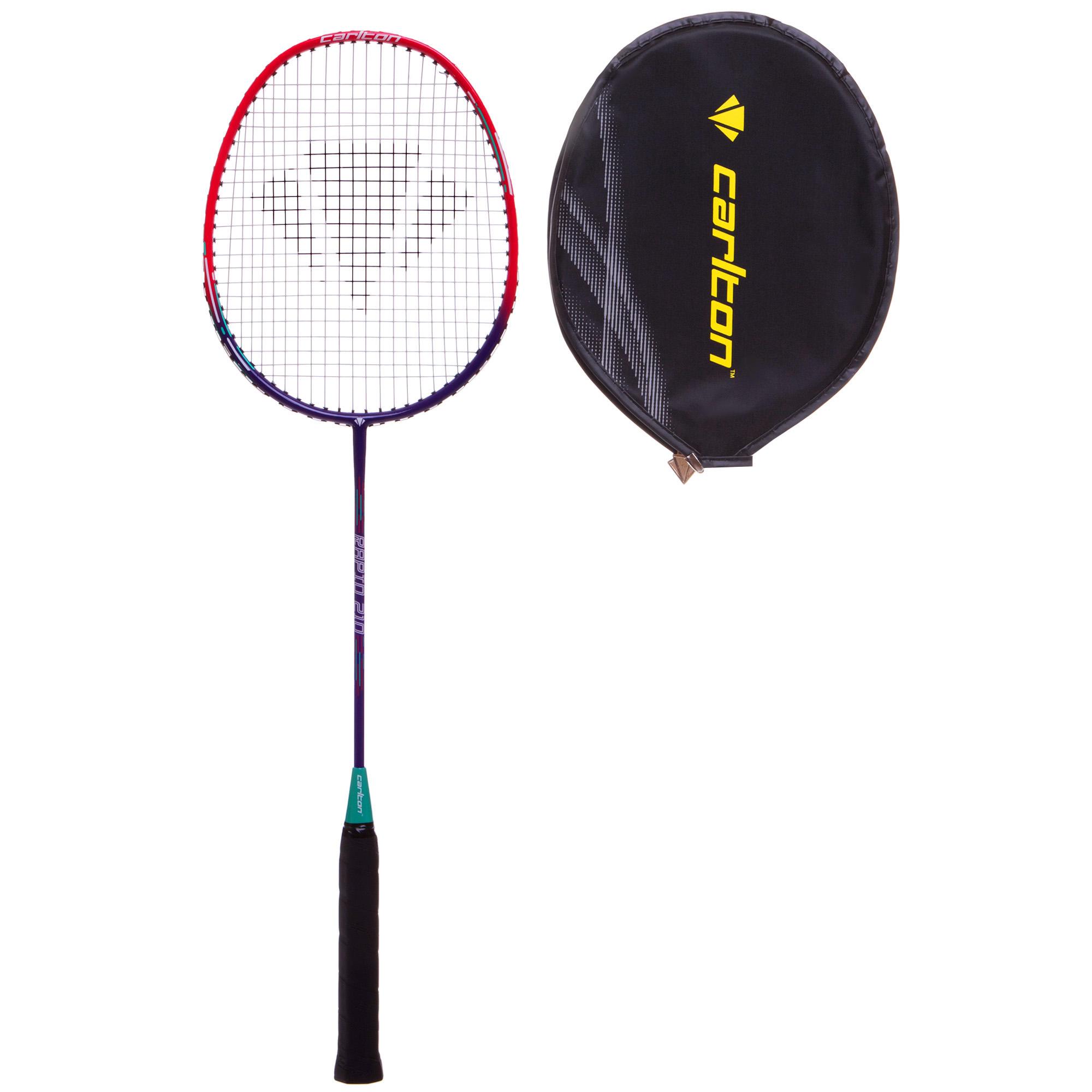 Ракетка для бадминтона Dunlop DL114512 C BR Rapid 210 G1 HH NF профессиональная (NA002830)