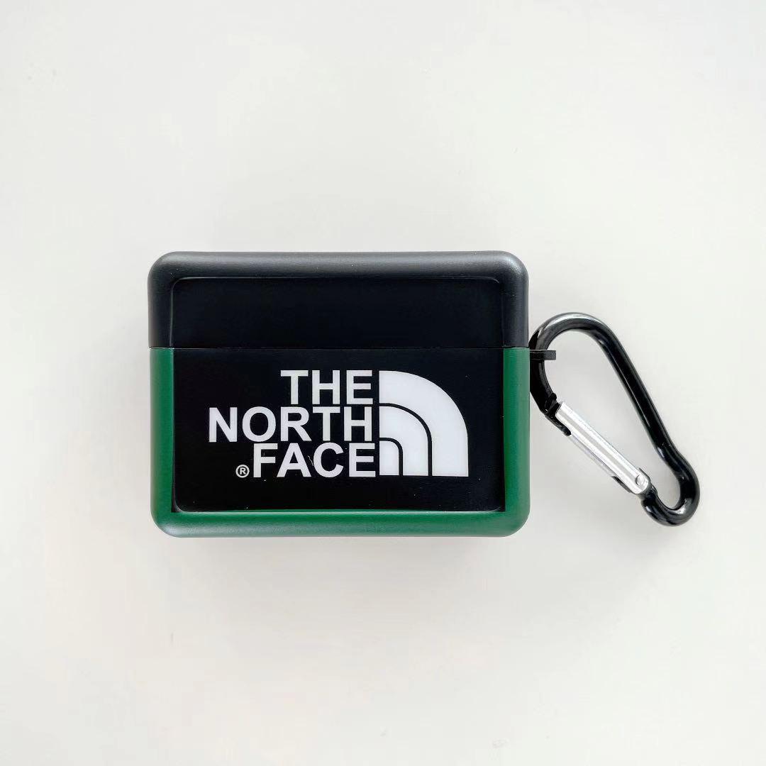 Чехол для Apple Airpods Pro The North Face Черно-зеленый