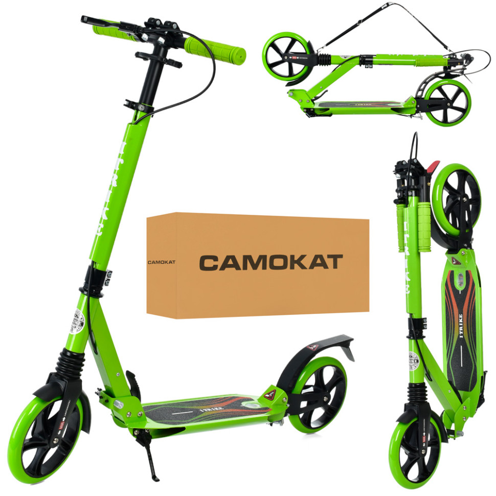 Самокат міський дорослий iTrike SR 2-018-10-GR