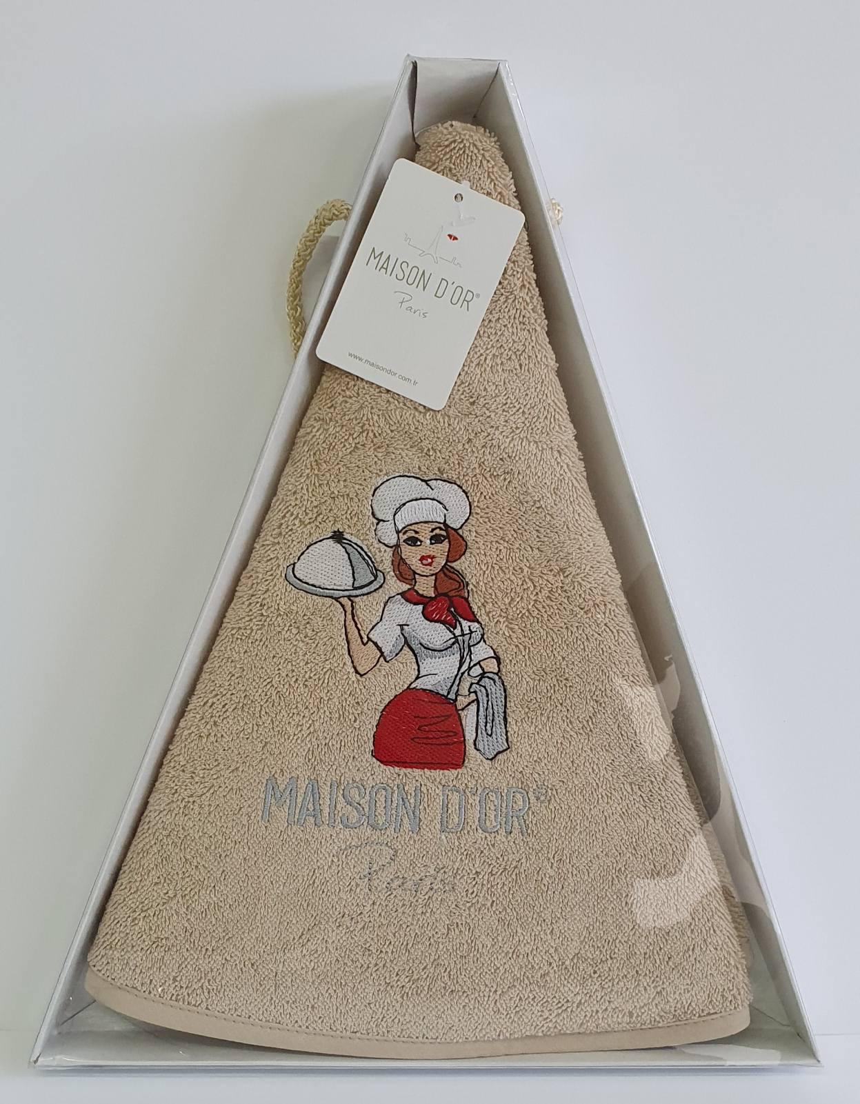 Полотенце Maison D'or Round Towel 70 см Beige (CN3940)