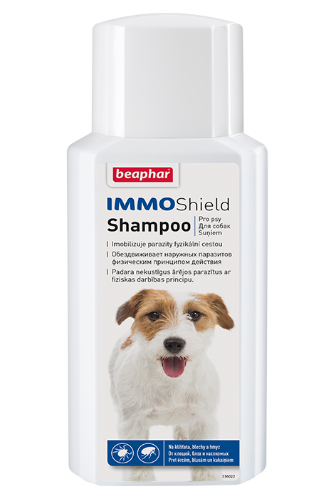 Шампунь від бліх та кліщів для собак Beaphar IMMO Shield Shampoo 200 мл (1134856151) Шампунь від бліх та кліщів для собак Beaphar IMMO Shield Shampoo 200 мл (1134856151)