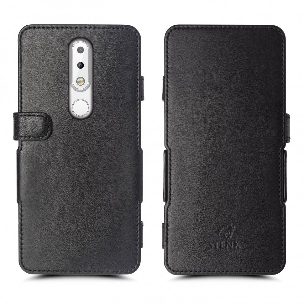 Чехол книжка Stenk Prime для Nokia 6.1 Plus Черный (61988)