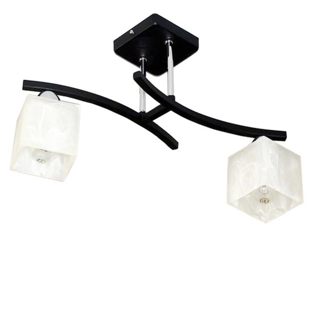 Люстра стельова Light House Чорний/Білий (SRS-18418/2)